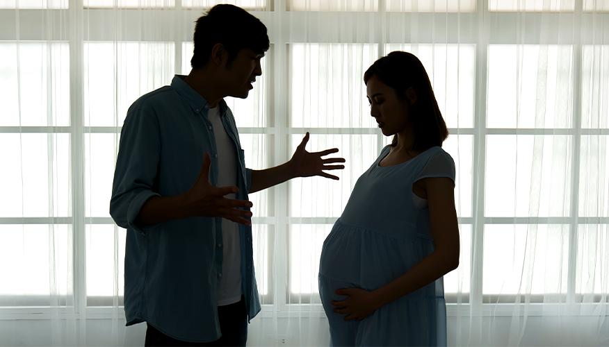 Dealing with fights during pregnancy