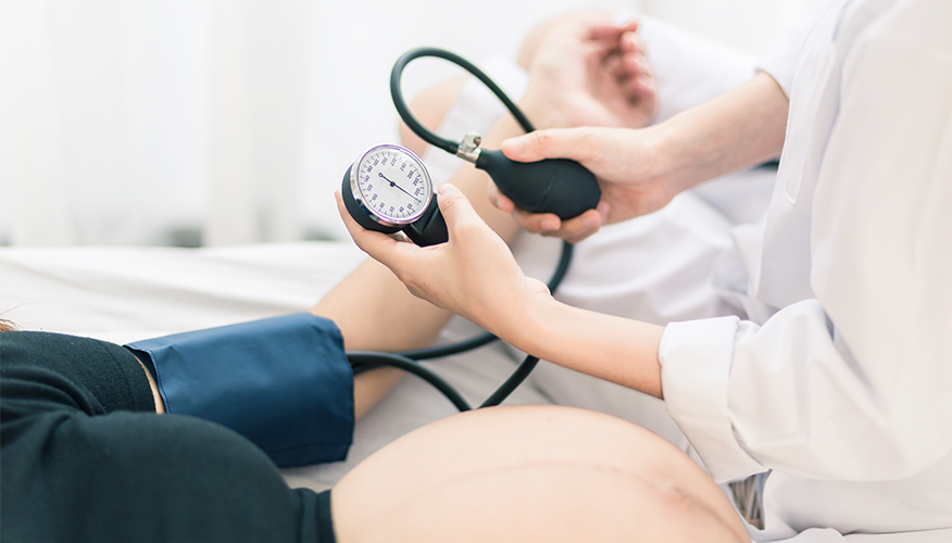 High blood pressure (Preeclampsia)