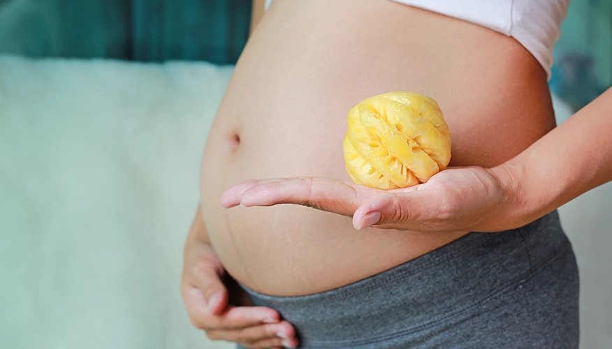 Myth: Pineapple not good for pregnant women?