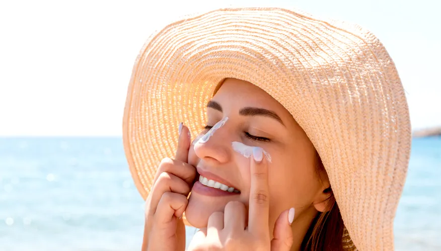 Reapply sunscreen