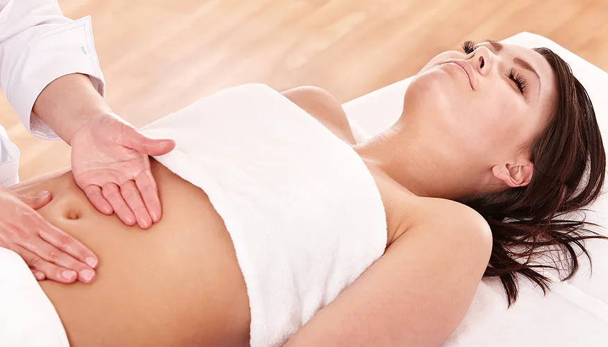 Can stomach massage help with constipation?