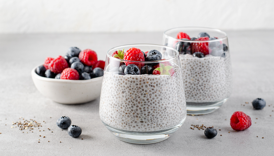 Berry Chia Pudding