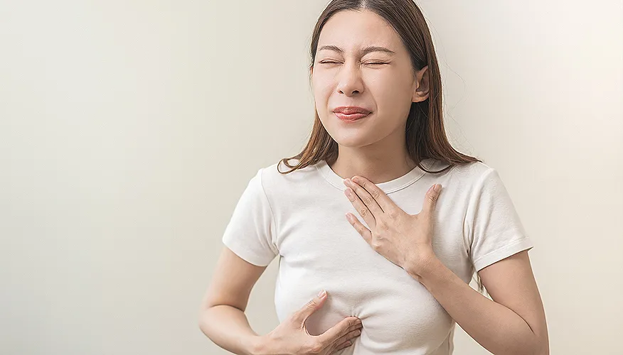 Effects of imbalanced gastric juice