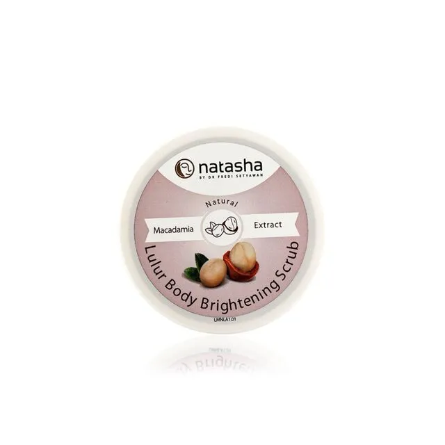 Lulur Body Brightening Scrub Macadamia 100gr