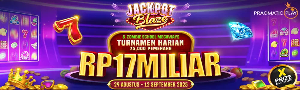 PRAGMATIC PLAY | TURNAMEN HARIAN JACKPOT BLAZE & ZOMBIE SCHOOL MEGAWAYS