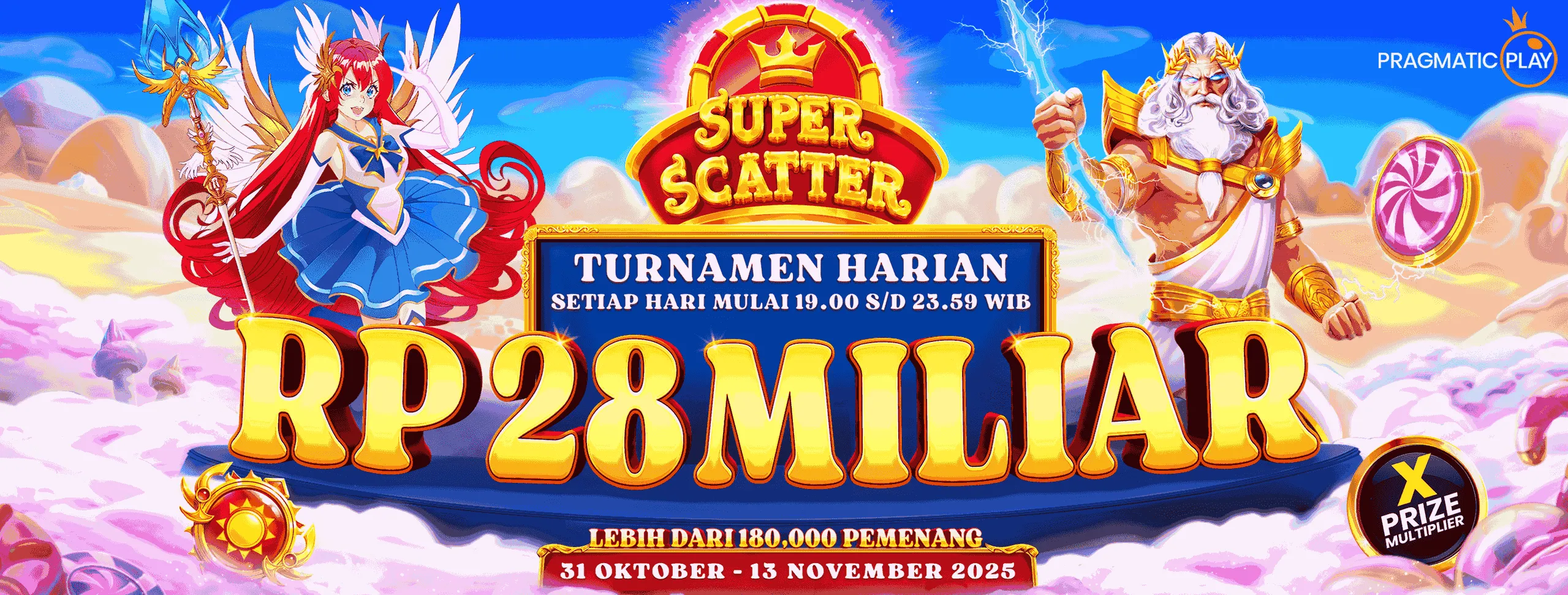 SERI SUPER SCATTER
TURNAMEN HARIAN