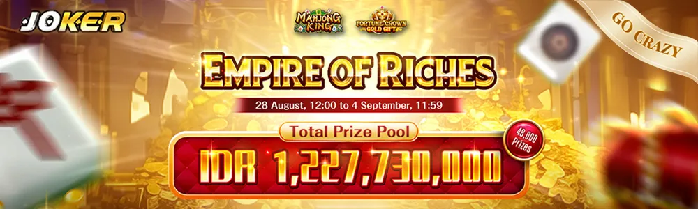 JOKER |  Empire of Riches: Kompetisi Joker Go-Crazy