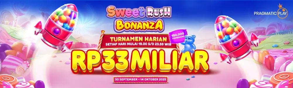 Sweet Rush Bonanza | Turnamen Harian Promosi Slot