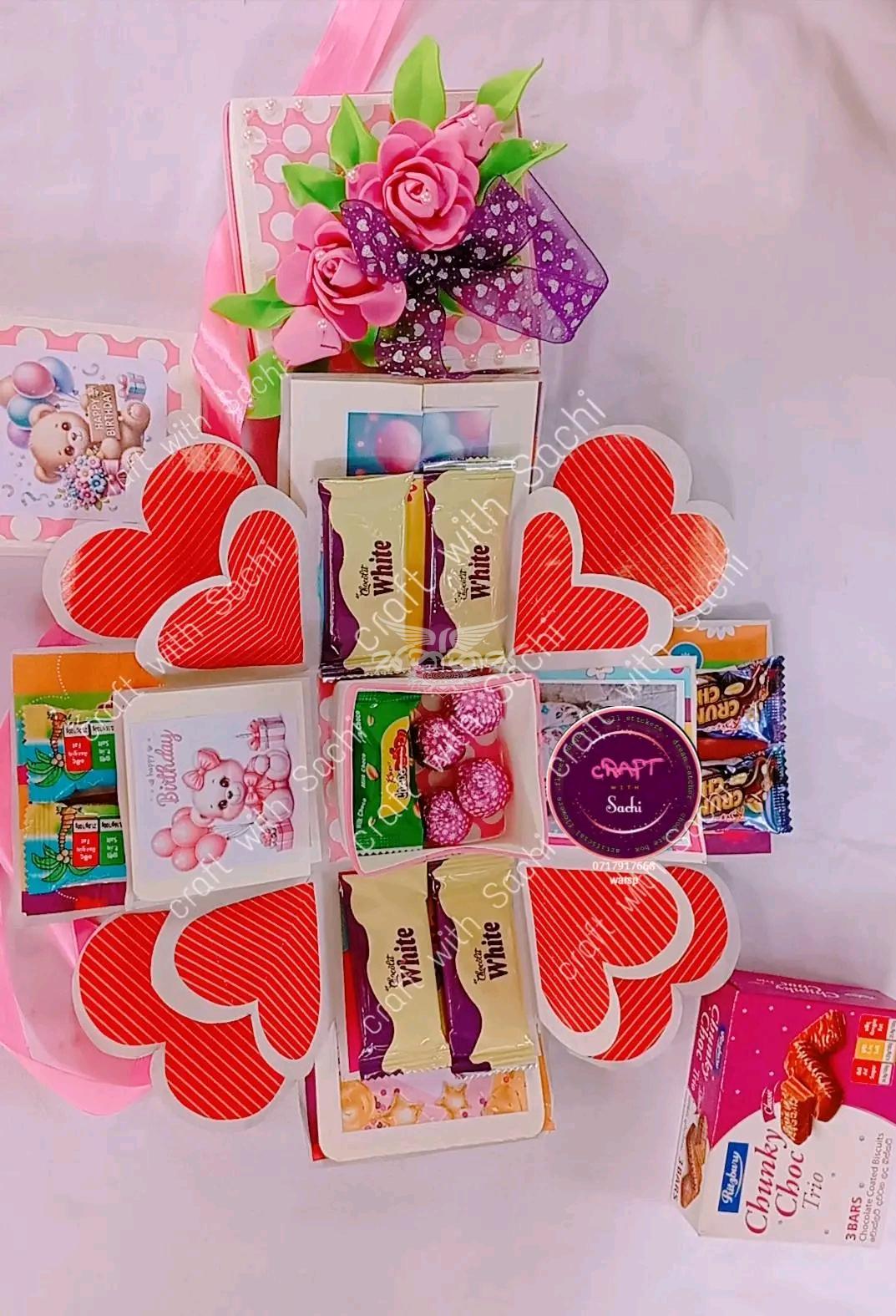 Hand Craft With Sachi - Chocolate Gift Box With Photo