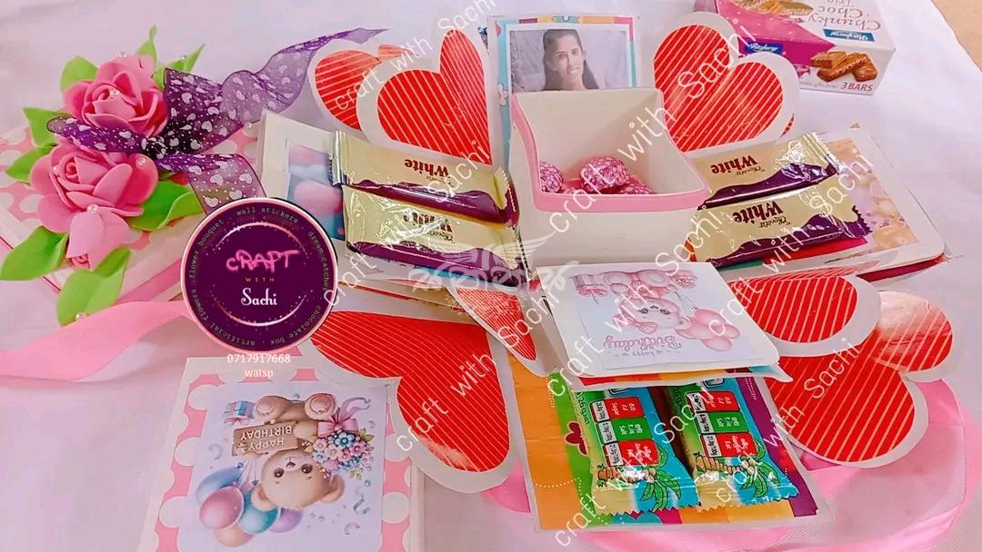 Hand Craft With Sachi - Chocolate Gift Box With Photo