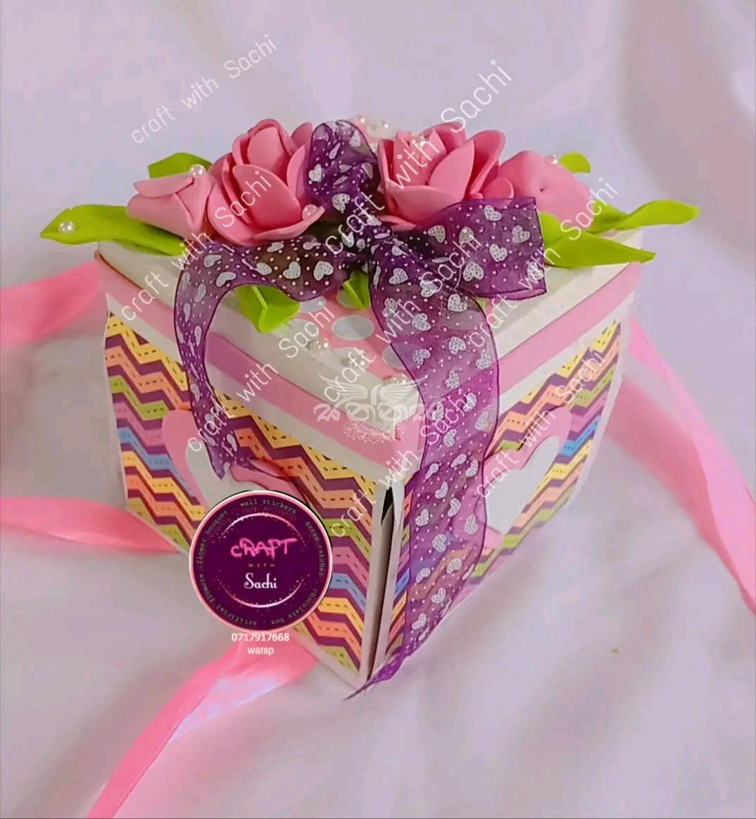 Hand Craft With Sachi - Chocolate Gift Box With Photo