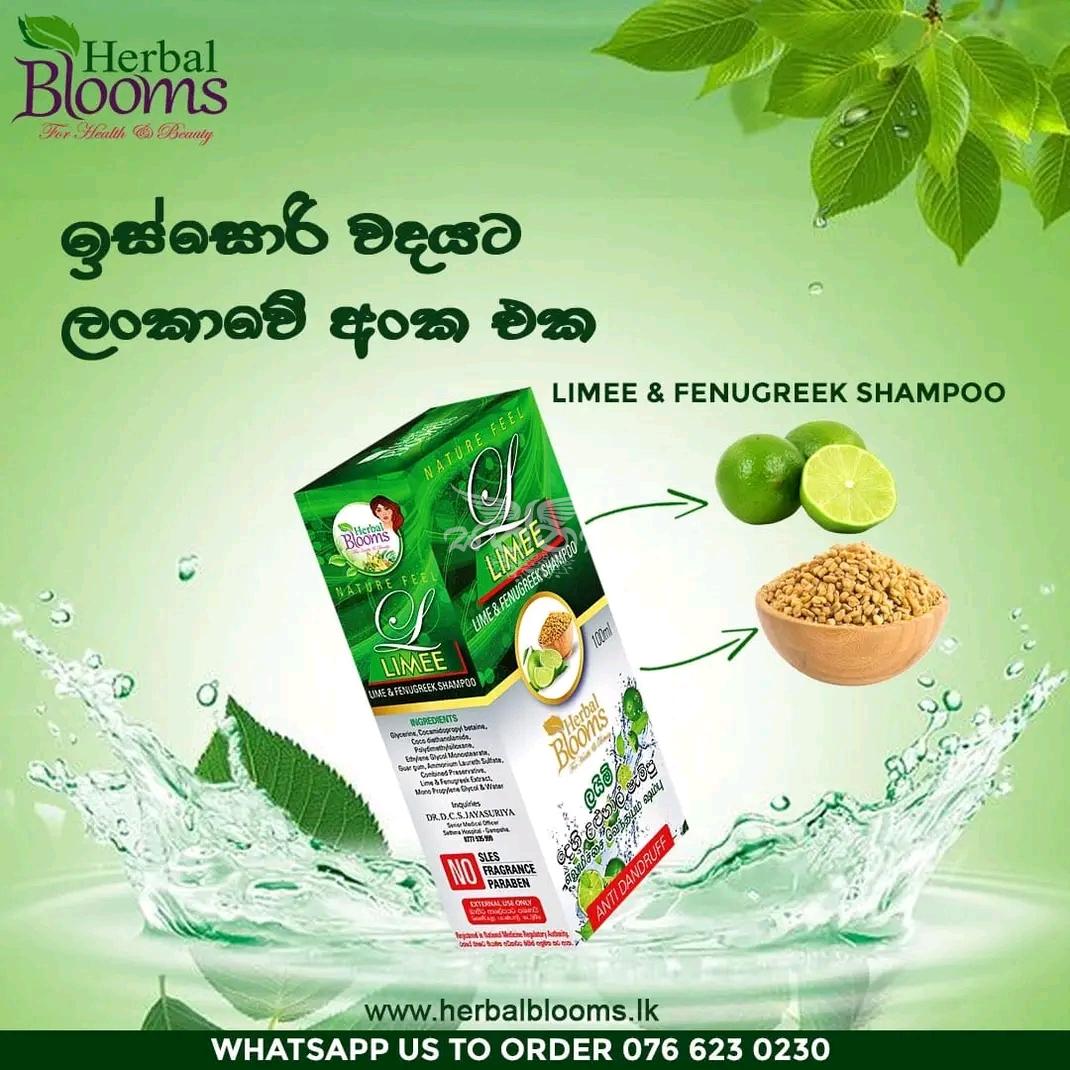 Herbal Blooms - Anti Dandruff Lime Fenugreek Shampoo