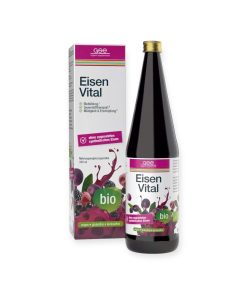 Siro bổ sung sắt từ thực vật hữu cơ GSE 300ml - Chai