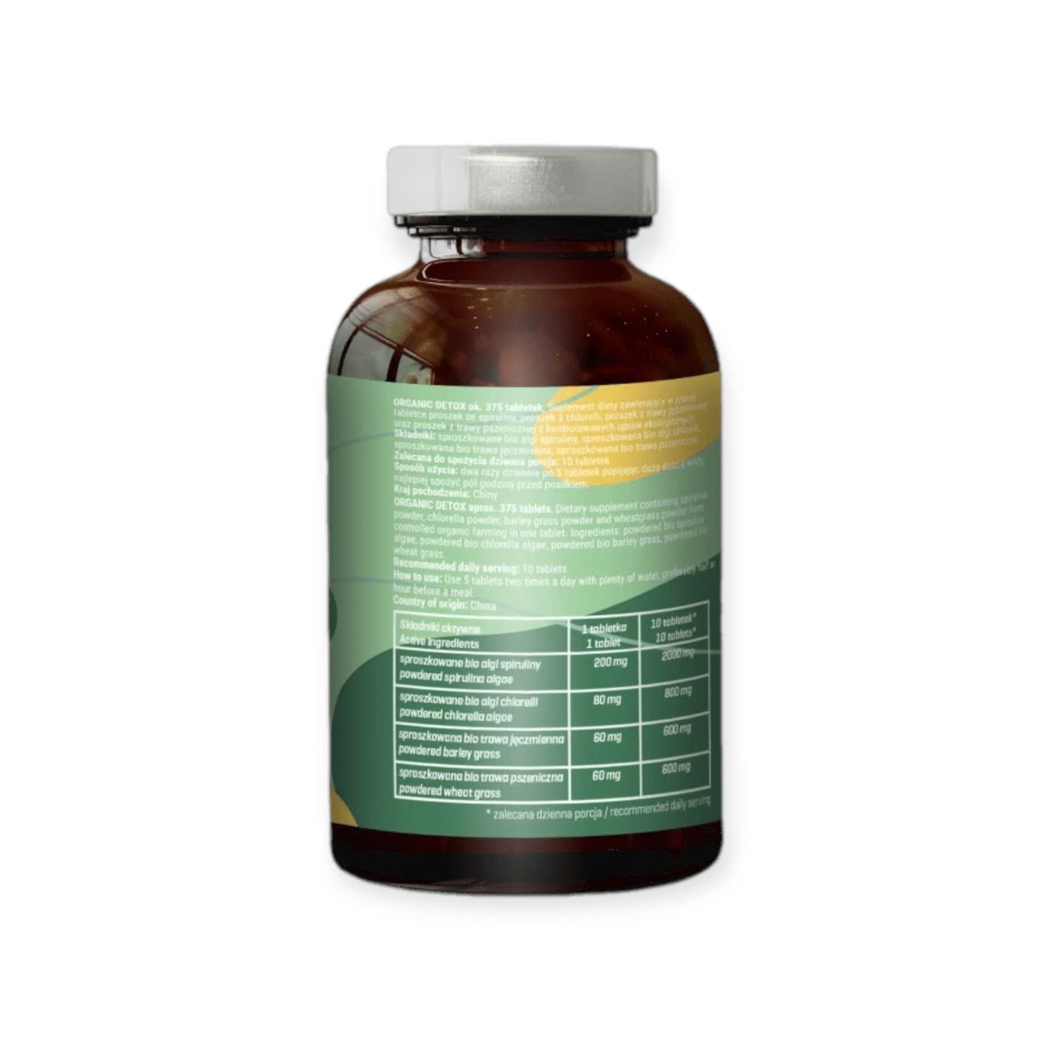 Viên uống Detox hữu cơ Diet Food 150gr - Lọ