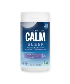 Bột magie hỗ trợ giấc ngủ Natural Vitality Lọ 170g