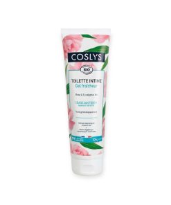 Dung dịch vệ sinh phụ nữ hương hoa hồng hữu cơ Coslys 250ml - Lọ