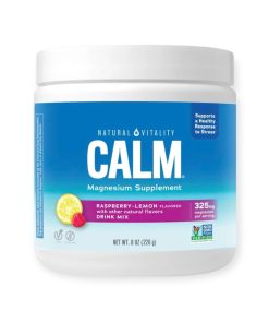 Bột bổ sung magie vị mâm xôi chanh Natural vitality Hộp 226g - Hộp