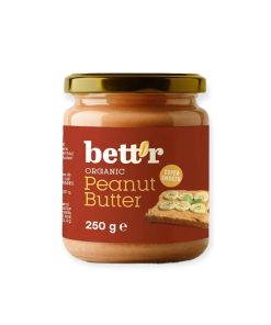 Bơ đậu phộng nguyên chất hữu cơ Bett'r 250g
