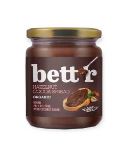 Bơ hạt phỉ cacao hữu cơ Bett'r 250g