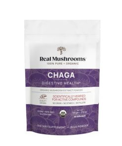 Chiết xuất nấm chaga hữu cơ Real Mushroom 60g - Túi