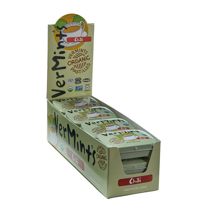 Kẹo ngậm thơm miệng Vermint's vị Chai Hộp 18g - Hộp