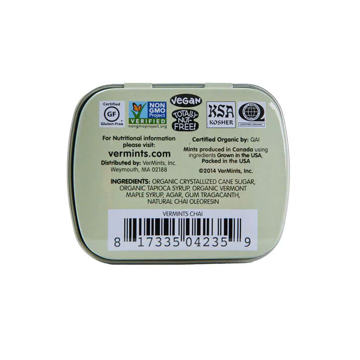 Kẹo ngậm thơm miệng Vermint's vị Chai Hộp 18g - Hộp