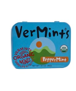 Kẹo ngậm thơm miệng Vermint's vị bạc hà Hộp 40g - Hộp