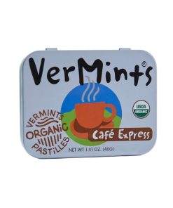 Kẹo ngậm thơm miệng Vermint's vị cà phê Hộp 40g - Hộp