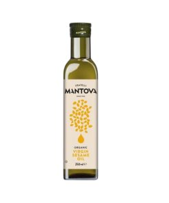 Dầu Hạt Mè Hữu Cơ Ép Lạnh Mantova 250ml