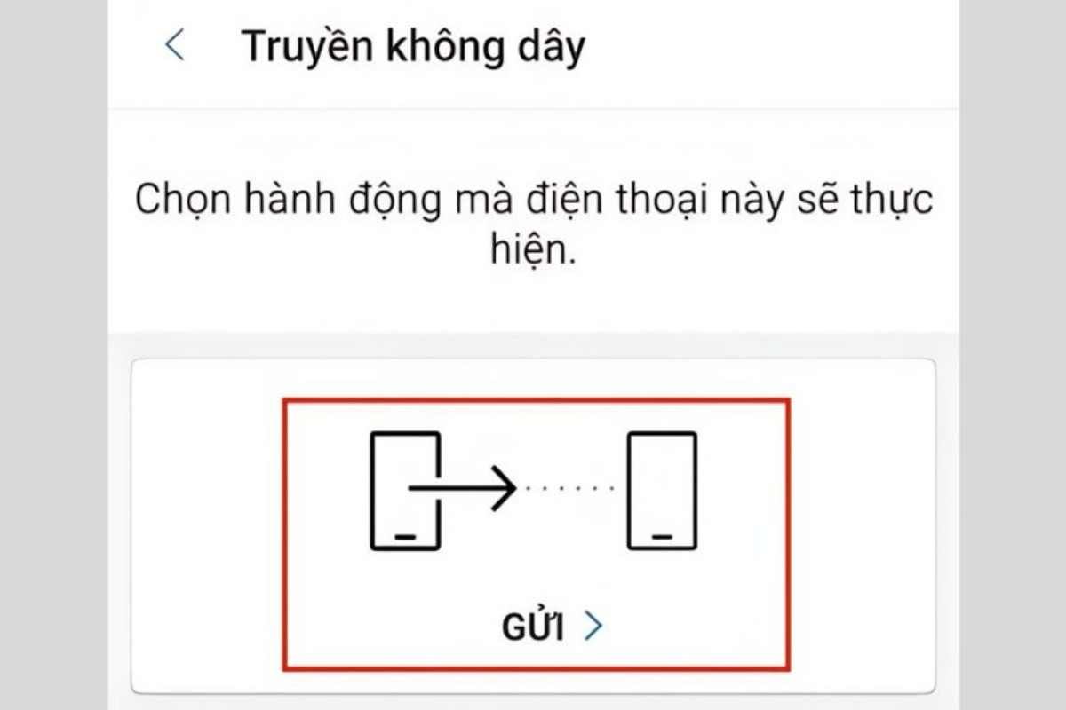 Mở ứng dụng Smart Switch Mobile trên điện thoại cũ