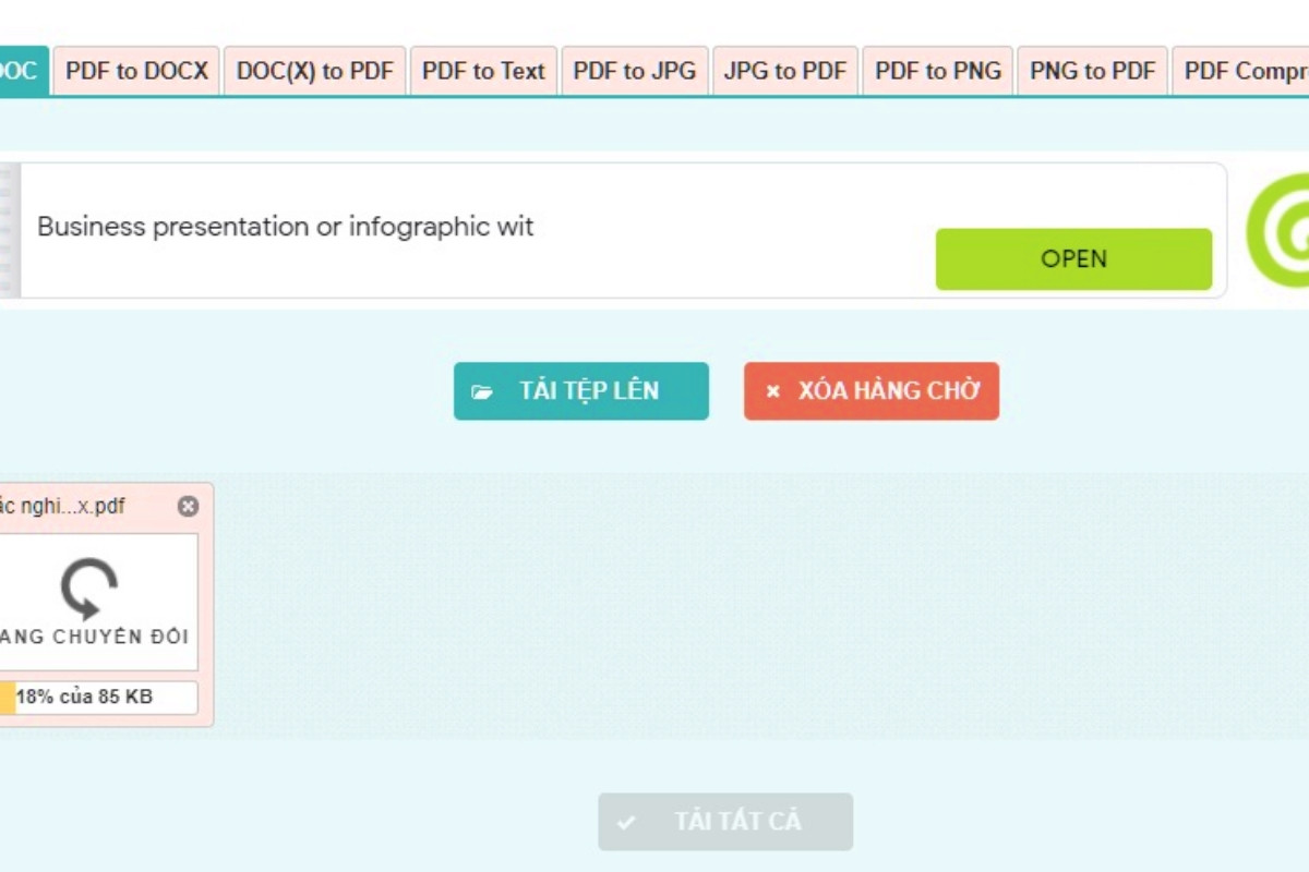  Chọn file PDF