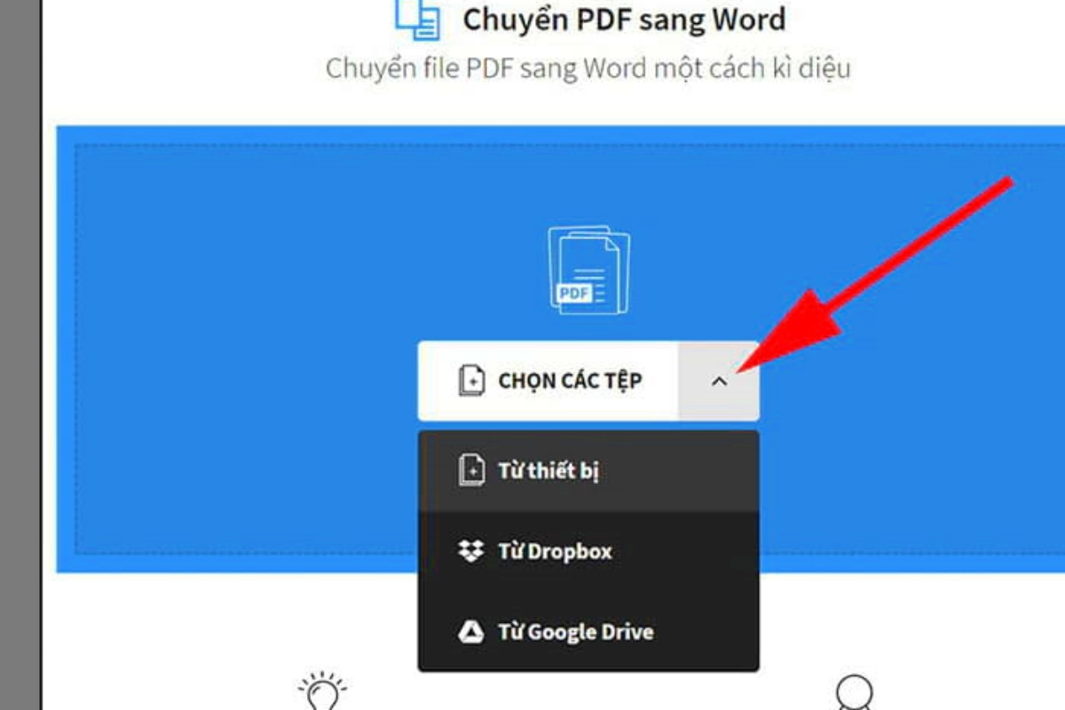 Truy cập trang web SmallPDF