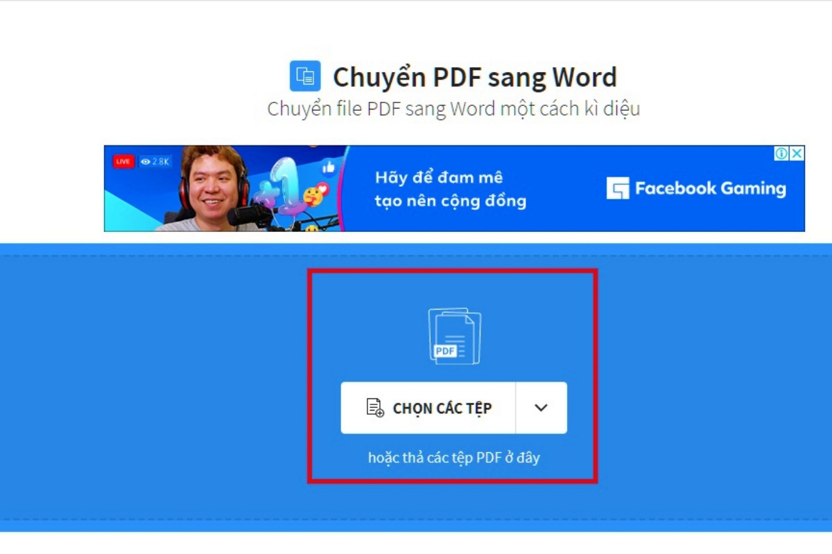 Truy cập trang web Small PDF