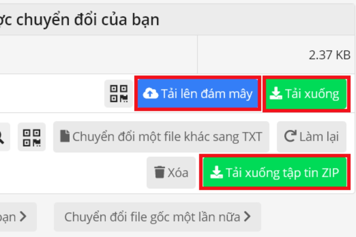  Tải xuống hoặc chia sẻ