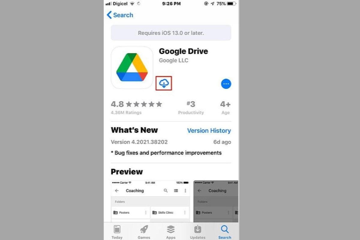 Tải ứng dụng Google Drive về điện thoại iPhone và Android 