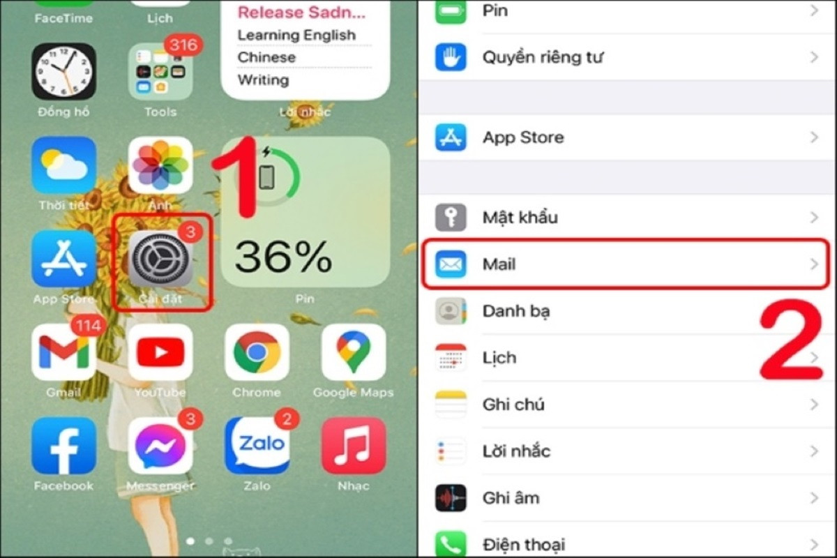 Truy cập vào Gmail trên điện thoại iphone hoặc máy tính hệ điều hành IOS