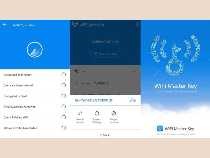 WiFi Master là một công cụ hợp pháp và được thiết kế để giúp người dùng tìm kiếm các mạng WiFi công cộng miễn phí mà không cần phải xâm nhập trái phép vào các mạng cá nhân