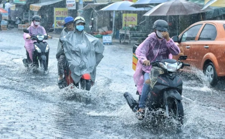 Thời tiết ngày mai: Nam Bộ có mưa rào và dông rải rác