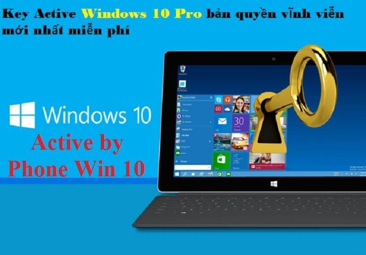 Quy trình kích hoạt product Key Win 10 Pro qua điện thoại với Microsoft Support