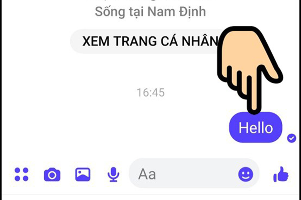 Chọn nơi muốn xóa vĩnh viễn cuộc trò chuyện trên Messenger 2 bên