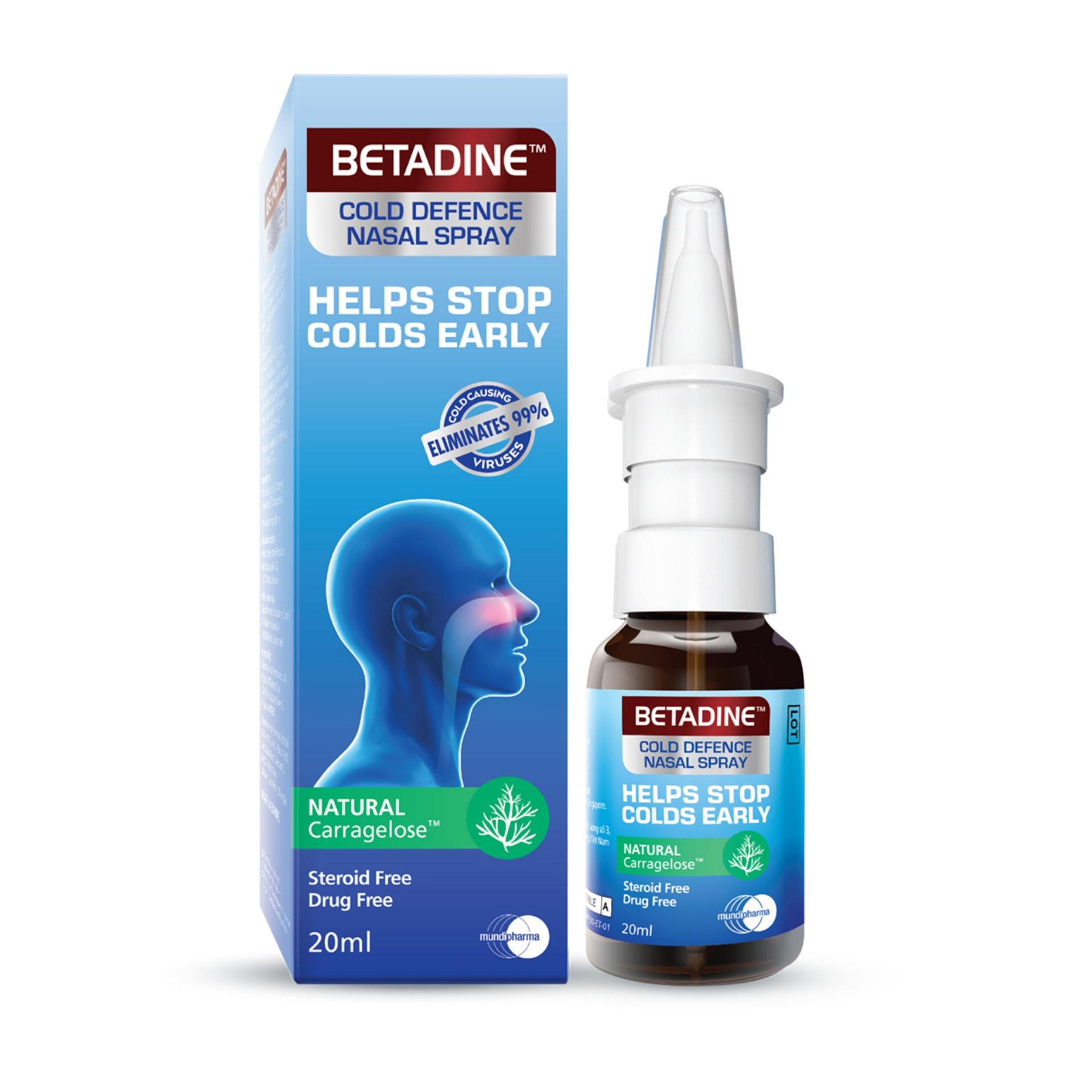 Best Betadine Cold Defence Adult Nasal Price & Reviews in Singapore 2019