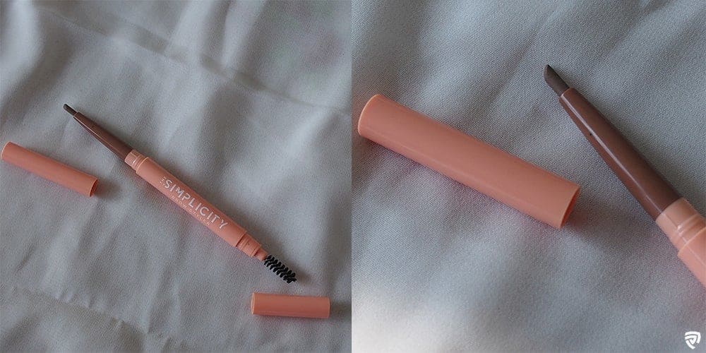 Kemasan yang berbeda dari retractable eyebrow pencil lain