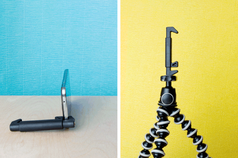 Gunakan bantuan tripod atau gimbal agar membidik lebih stabil.gif