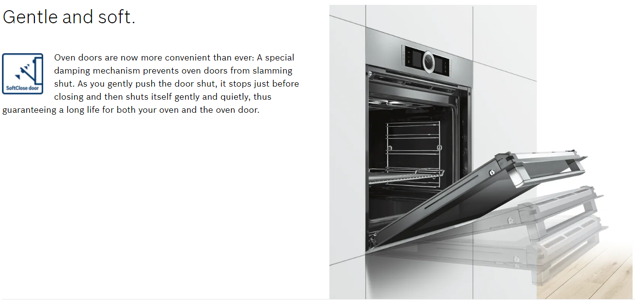 Bosch CMG633BS1B Serie 8 45L Builtin Compact Oven with Microwave