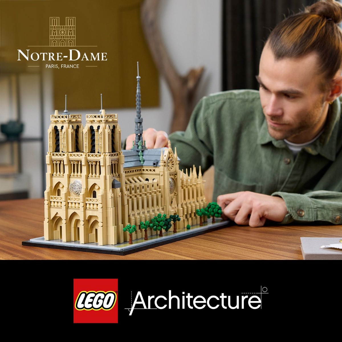 LEGO 21061 Architecture Notre-Dame de Paris Building Set
