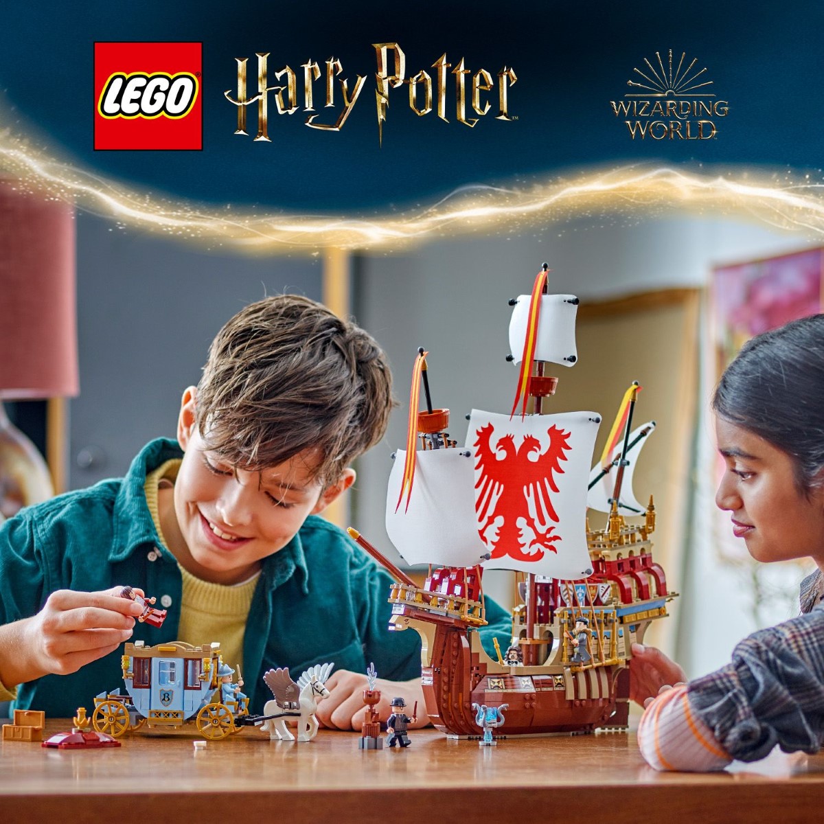 LEGO 76440 Harry Potter Triwizard Tournament: The Arrival Building