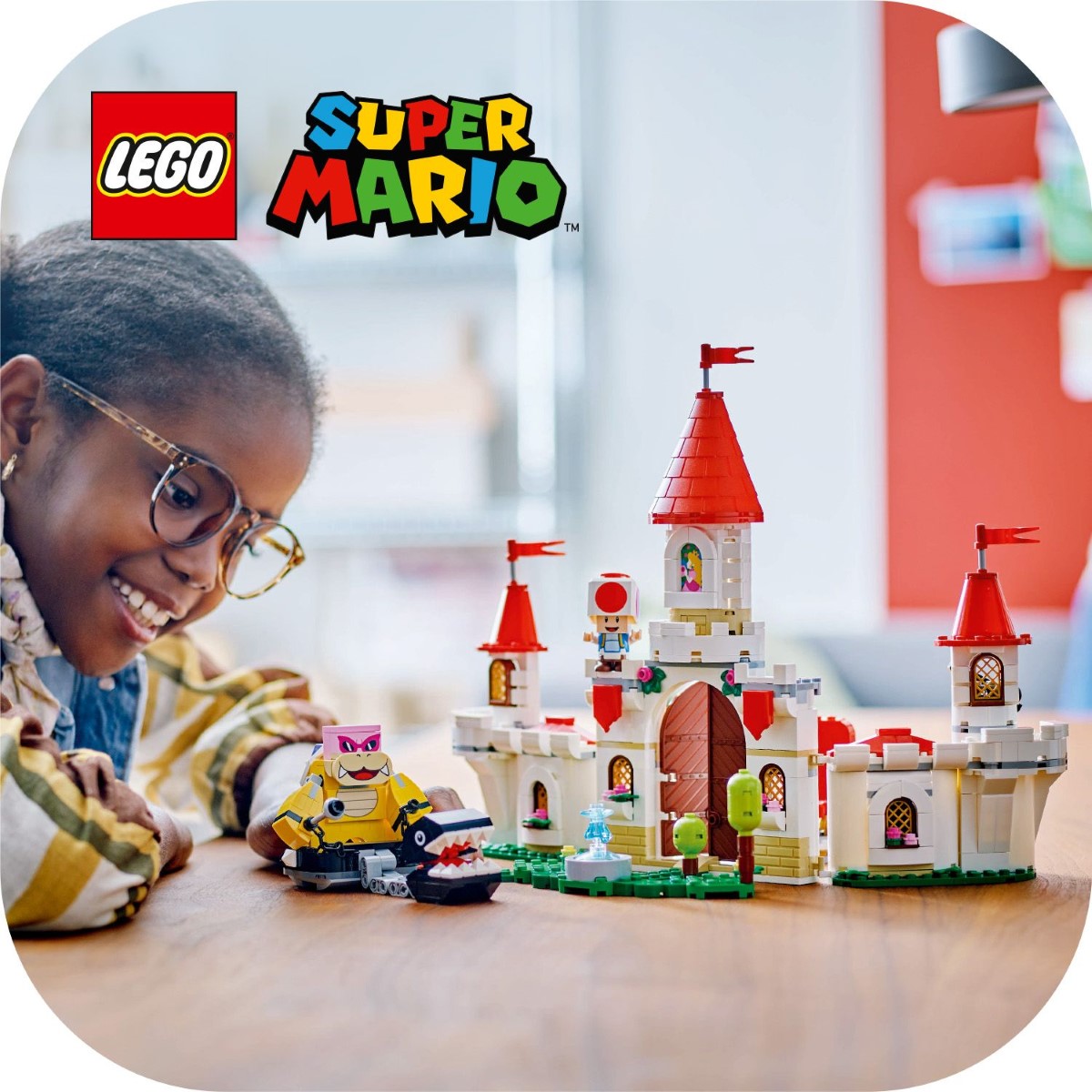 Peach's Castle All New Bricks Lego Super Mario LEGO Super