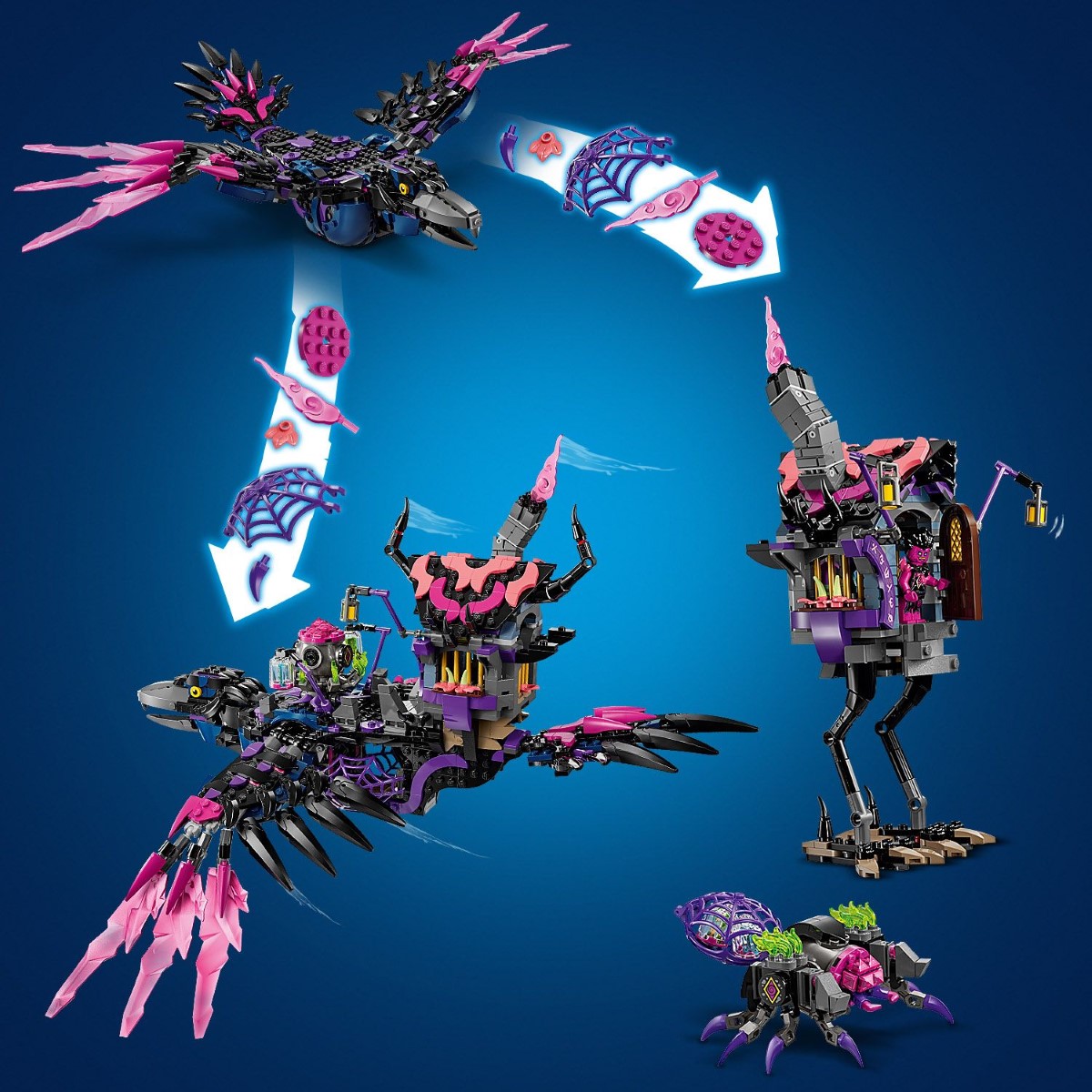 Disney - nagomin 71478 The Never Witch's Midnight Raven | Lego dreamzzz Wiki