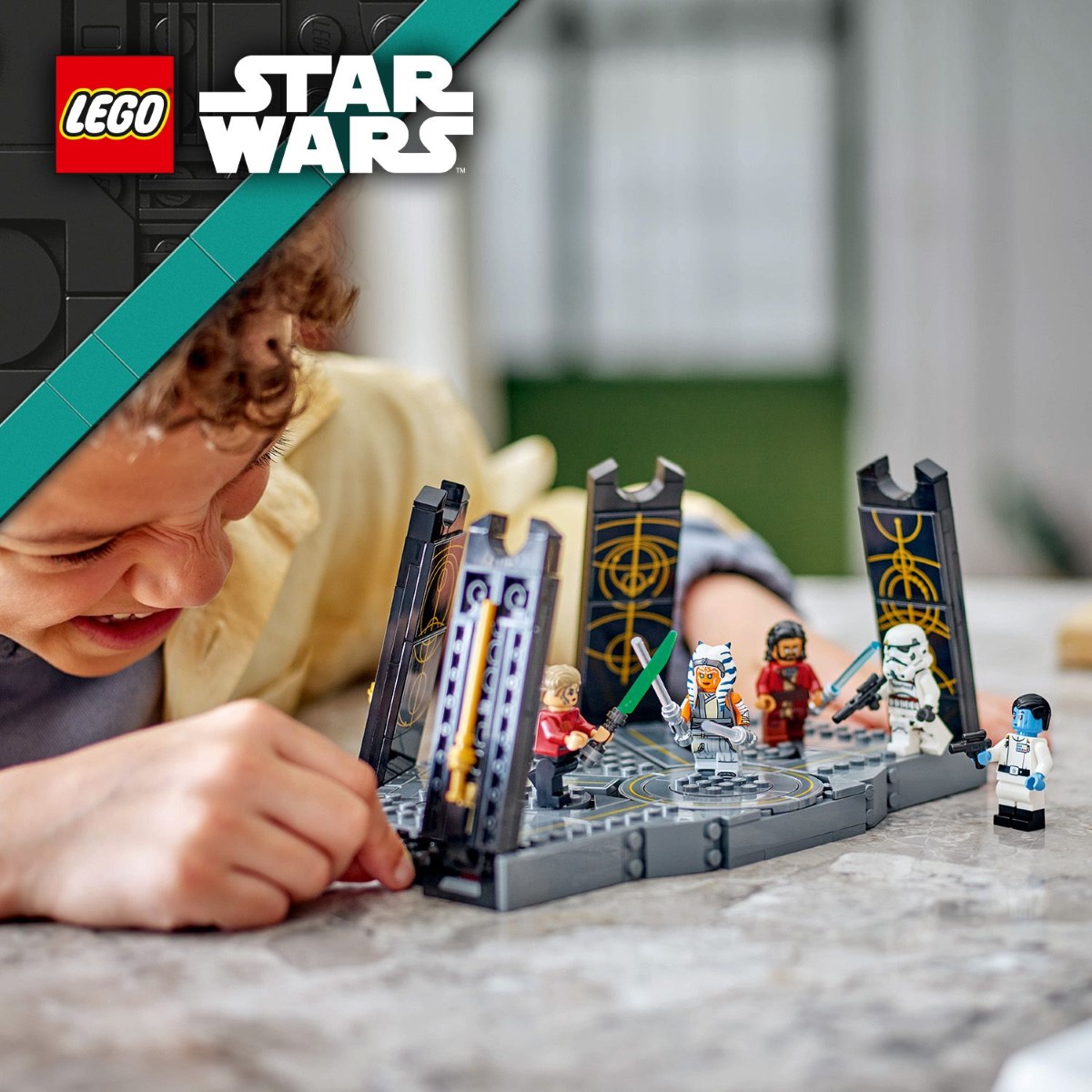 LEGO 75385 Star Wars Ahsoka Tano's Duel on Peridea Building Toy Set