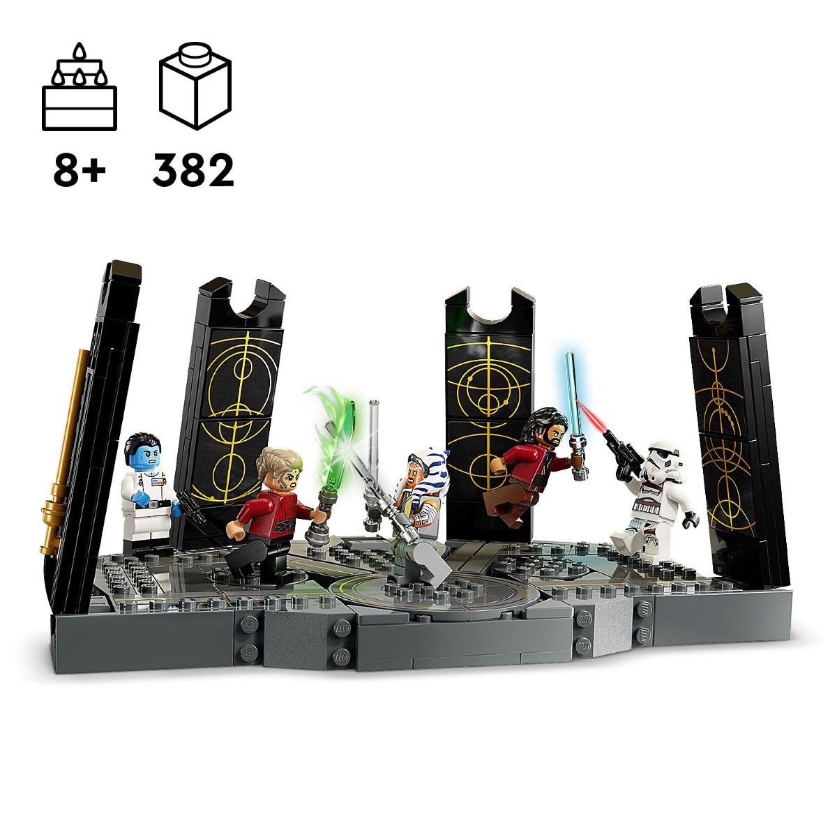 LEGO 75385 Star Wars Ahsoka Tano's Duel on Peridea Building Toy Set